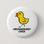 Archeologie Chick Button (Voorkant)