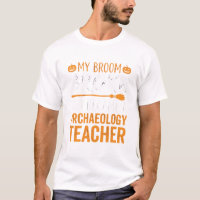 Archeologie Docent Halloween Bezem Gebroken