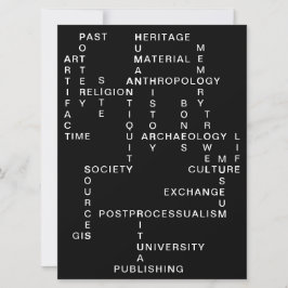 Archeologie en antropologie Crossword Puzzle