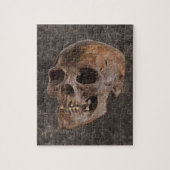 Archeologie II - Schedel op steen-effect achtergro Legpuzzel (Verticaal)