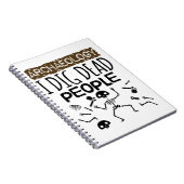 Archeologie ik dig Dead People Archeoloog Notitieboek (Rechterzijde)