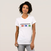 Archeologie ik dig het t-shirt (Voorkant volledig)