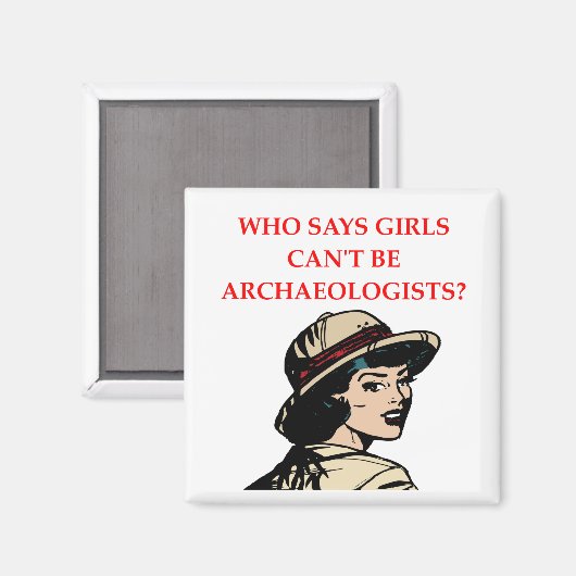 archeologie magneet (Voorkant / Achterkant)