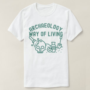 Archeologie - Manier van Leven,  Archeologie Zegge T-shirt
