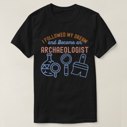 Archeologie Quote, Archeologie Major7 T-shirt (Design voorkant)