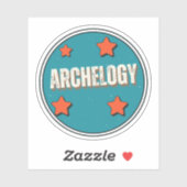 Archeologie Sticker (Vel)