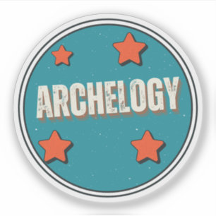 Archeologie Sticker