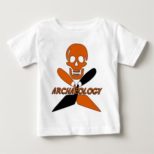 Archeologie van de schedel en de gewas (Voorkant)