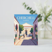 Archeologisch Museum, Cherchell Algerije Briefkaart (Staand voorkant)