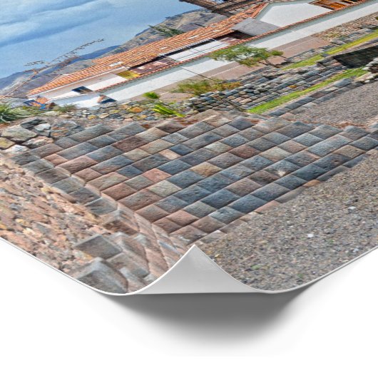 Archeologisch Museum in Cusco, Peru Poster (Hoek)