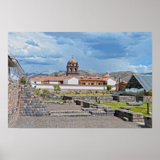 Archeologisch Museum in Cusco, Peru Poster (Voorkant)
