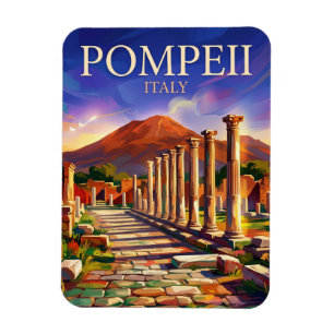Archeologisch park Pompeii Italië Magneet