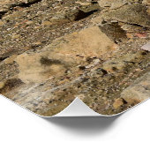 Archeologisch park van Paphos, ruïnes en vuurtoren Perfect Poster (Hoek)