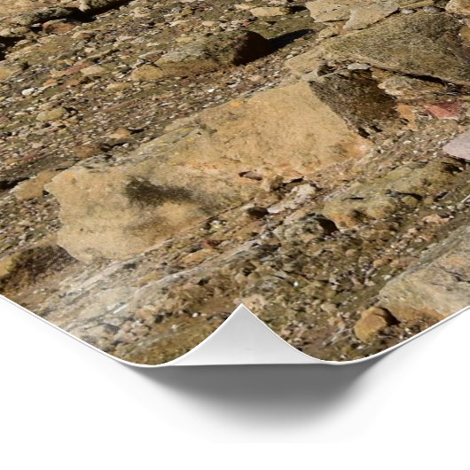 Archeologisch park van Paphos, ruïnes en vuurtoren Perfect Poster (Hoek)