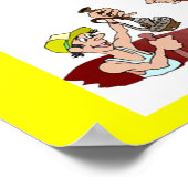 archeologische grap poster (Hoek)