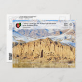 Archeologische resten van de vallei van Bamiyan Briefkaart (Voorkant / Achterkant)