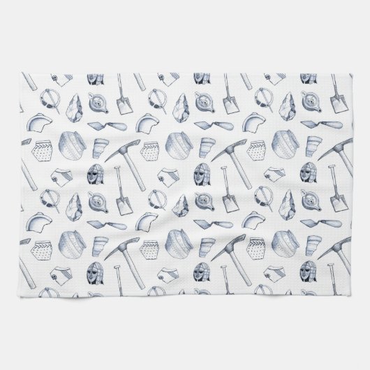 Archeologische scherven Thea Towel Theedoek (Horizontaal)