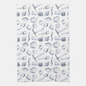 Archeologische scherven Thea Towel Theedoek (Verticaal)