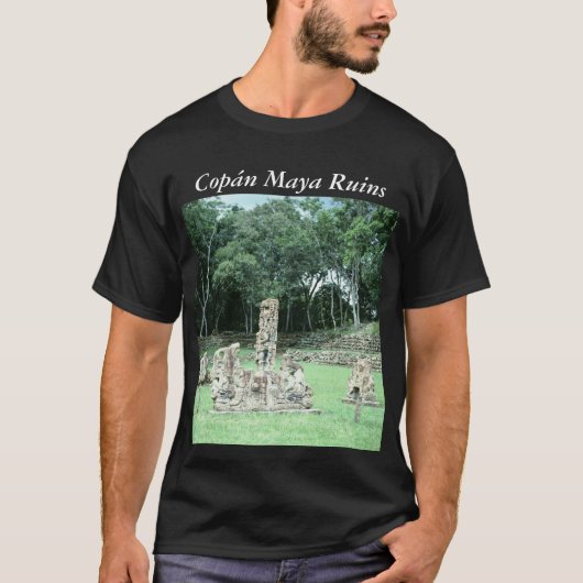 Archeologische site Mayan City of Copan Honduras T-shirt (Voorkant)