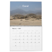 Archeologische sites van Peru Calendar Kalender (Feb 2027)