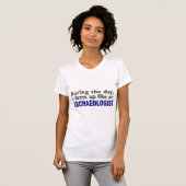 ARCHEOLOGIST gedurende de dag T-shirt (Voorkant volledig)