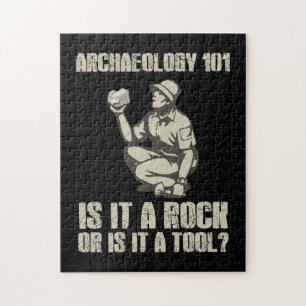 Archeology 101 is een steen of een gereedschap legpuzzel