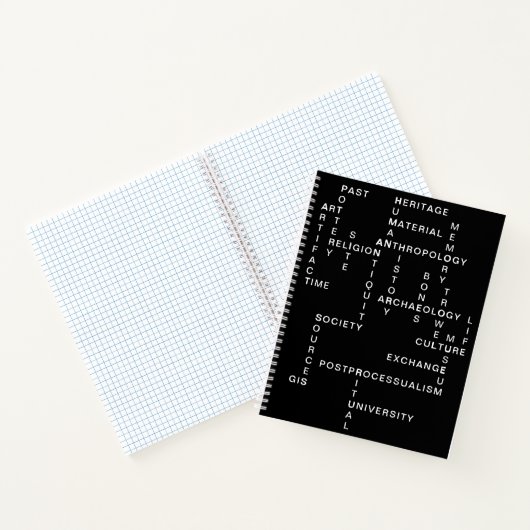 Archeology and anthropology crossword puzzle notitieboek (Binnen)