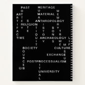 Archeology and anthropology crossword puzzle notitieboek (Achterkant)