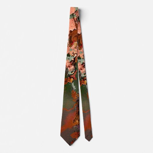Archeology Dig Abstracte Necktie Stropdas (Voorkant)