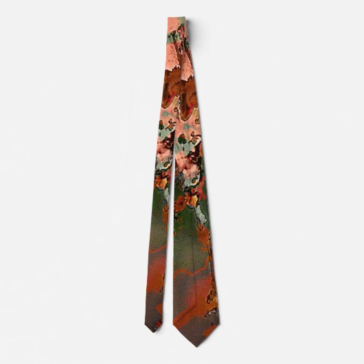 Archeology Dig Abstracte Necktie Stropdas (Achterkant)