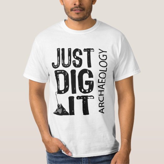 Archeology Dig T-shirt (Voorkant)
