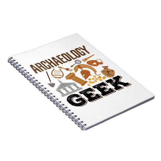 Archeology Geek Archeoloog Student Lover Notitieboek (Rechterzijde)