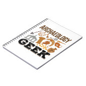 Archeology Geek Archeoloog Student Lover Notitieboek (Linkerzijde)