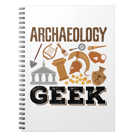 Archeology Geek Archeoloog Student Lover Notitieboek (Voorkant)