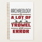 Archeology is een hoop trowel en fout planner (Voorkant)