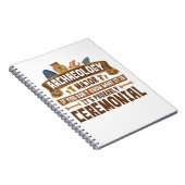 Archeology Major Student Funny Ceremonial Notitieboek (Rechterzijde)