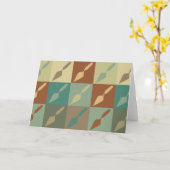 Archeology Pop Art Kaart (Gele Bloem)