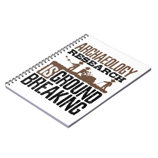 Archeology Research is baanbrekend Notitieboek (Linkerzijde)