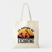 Archeology Retro dat ik zou gaan uitgraven Tote Bag (Achterkant)
