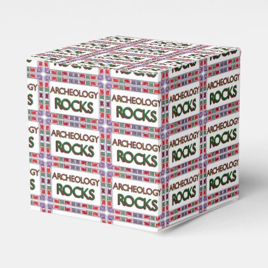 Archeology Rocks Bedankdoosjes (Voorkant Zijde)