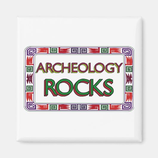Archeology Rocks Magneet (Voorkant)