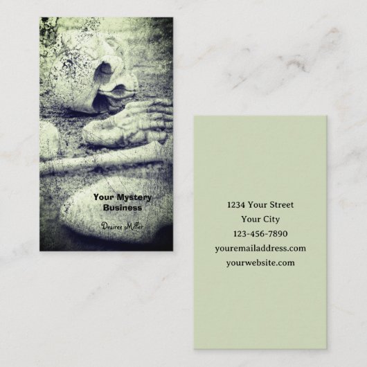 Archeology Skeleton Bones Visitekaartje (Voorkant / Achterkant)