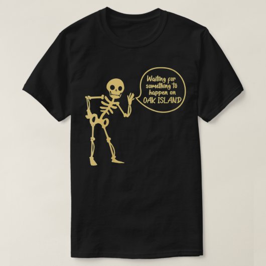 Archeology Wachten op iets T-shirt (Design voorkant)