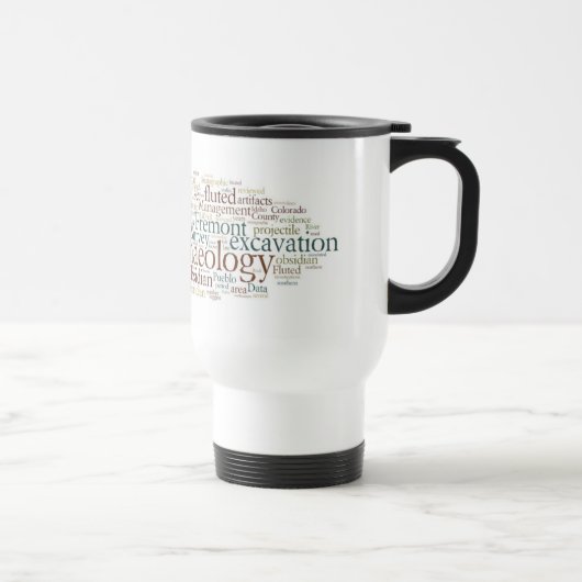 Archeology Word Cloud multi-color en white Reisbeker (Rechts)