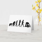 Archeoloog archeology site houdt van cadeautjes kaart (Gele Bloem)