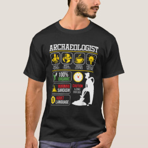 Archeoloog Archeoloog Archeologie T-shirt