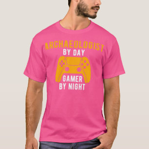Archeoloog bij games t-shirt