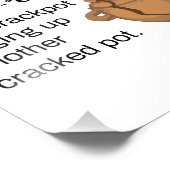 Archeoloog Definition Crackpot Foto Afdruk (Hoek)