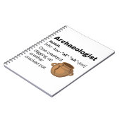 Archeoloog Definition Crackpot Notitieboek (Linkerzijde)