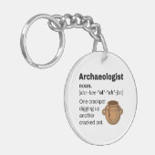 Archeoloog Definition Crackpot Sleutelhanger (Voorkant Links)